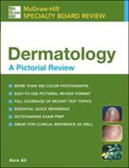 McGraw-Hill Specialty Board Review Dermatology, a Pictorial Review  9780071422932 Front Cover