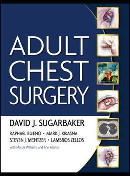 Adult Chest Surgery  9780071434140 Front Cover