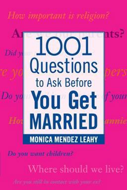 1001 Questions to Ask Before You Get Married  9780071438032 Front Cover