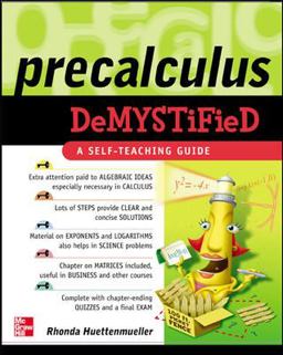 Pre-Calculus Demystified  9780071439275 Front Cover