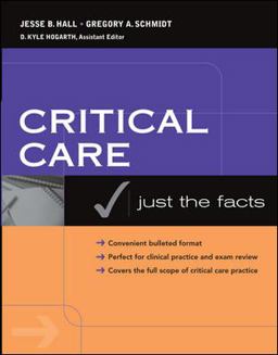 Critical Care: Just the Facts  9780071440202 Front Cover