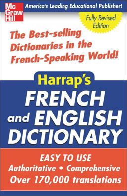 Harrap's French and English Dictionary  9780071440691 Front Cover