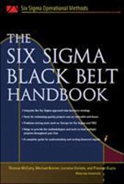 Six Sigma Black Belt Handbook  9780071443296 Front Cover