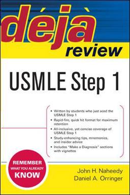 Deja Review USMLE Step 1  9780071447904 Front Cover