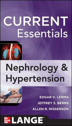 Nephrology and Hypertension  9780071449038 Front Cover