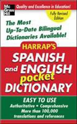 Harrap's Spanish and English Pocket Dictionary  9780071456692 Front Cover