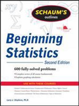 Theory and Problems of Beginning Statistics 2nd 9780071459327 Front Cover