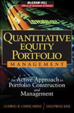 Quantitative Equity Portfolio Management An Active Approach to Portfolio Construction and Management  9780071459396 Front Cover