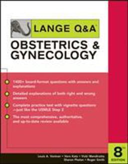 Lange Q&a Obstetrics and Gynecology, Eighth Edition