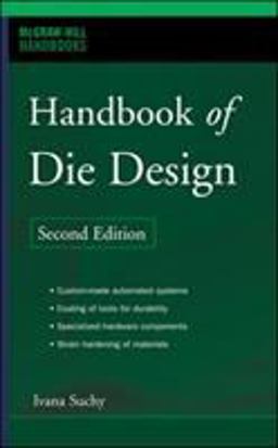 Handbook of Die Design 2nd 9780071462716 Front Cover
