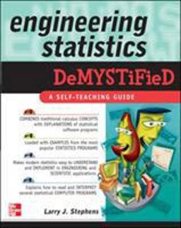 Engineering Statistics Demystified  9780071462723 Front Cover