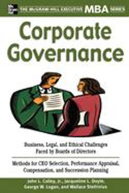 Corporate Governance  9780071464000 Front Cover