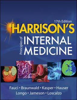Harrison's Principles of Internal Medicine, 17th Edition 17th 9780071466332 Front Cover