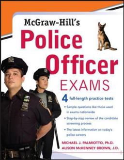 McGraw-Hill's Police Officer Exams  9780071469807 Front Cover