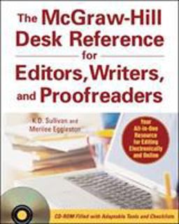 Mcgraw-Hill Desk Reference for Editors, Writers, and Proofreaders(Book + CD-ROM)  9780071470001 Front Cover
