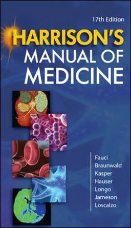 Harrison's Manual of Medicine, 17th Edition 17th 9780071477437 Front Cover