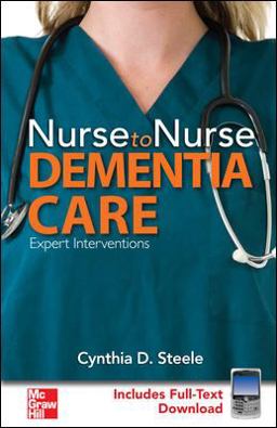 Nurse to Nurse Dementia Care  9780071484329 Front Cover