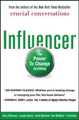 Influencer The Power to Change Anything  9780071484992 Front Cover