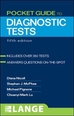 Pocket Guide to Diagnostic Tests, Fifth Edition 5th 9780071489683 Front Cover