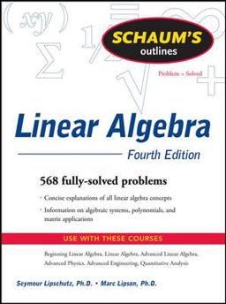 Linear Algebra 4th 9780071543521 Front Cover
