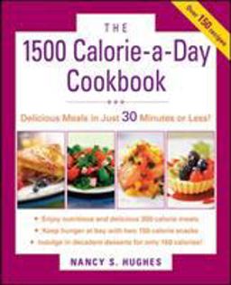 1500-Calorie-A-Day Cookbook  9780071543859 Front Cover