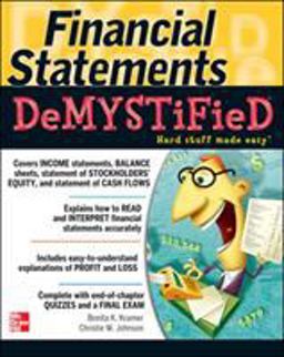 Financial Statements Demystified: a Self-Teaching Guide A Self-Teaching Guide  9780071543873 Front Cover