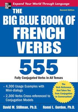 Big Blue Book of French Verbs 2nd 9780071591485 Front Cover