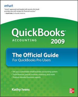 QuickBooks 2009 the Official Guide