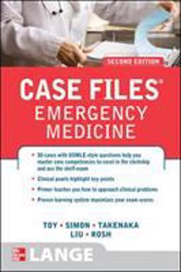 Case Files Emergency Medicine 2nd 9780071598996 Front Cover