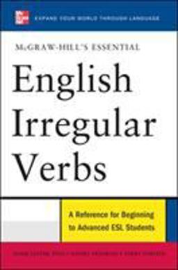 McGraw-Hill's Essential English Irregular Verbs  9780071602860 Front Cover