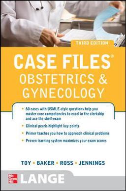 Case Files Obstetrics and Gynecology, Third Edition 3rd 9780071605809 Front Cover