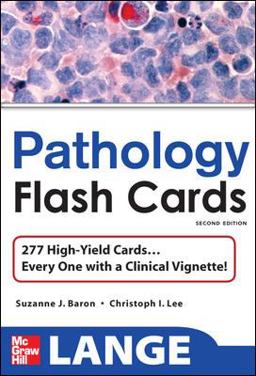 Lange Pathology Flash Cards, Second Edition 2nd 9780071613057 Front Cover
