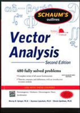 Schaum's Outline of Vector Analysis, 2ed 2nd 9780071615457 Front Cover