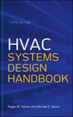 HVAC Systems Design Handbook, Fifth Edition 5th 9780071622974 Front Cover