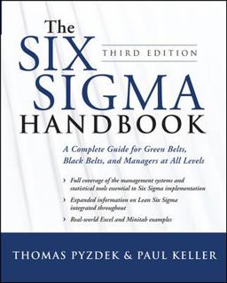 Six Sigma Handbook 3rd 9780071623384 Front Cover