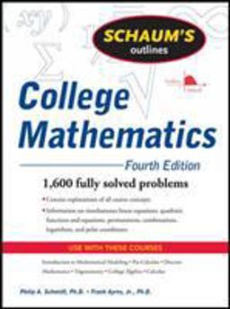 College Mathematics 4th 9780071626477 Front Cover