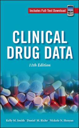 Clinical Drug Data, 11th Edition