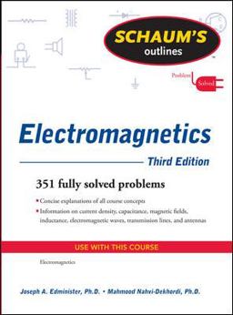 Schaum's Outline of Electromagnetics, Third Edition 3rd 9780071632355 Front Cover