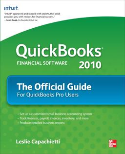 QuickBooks 2010 the Official Guide