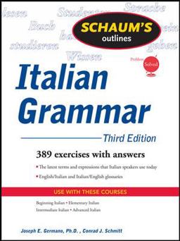 Italian Grammar 3rd 9780071635295 Front Cover
