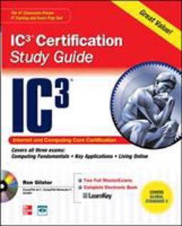 Internet Core and Computing IC3 Certification Global Standard 3 Study Guide  9780071638111 Front Cover