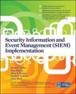 Security Information and Event Management (SIEM) Implementation  9780071701099 Front Cover
