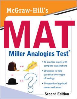 McGraw-Hill's MAT Miller Analogies Test, Second Edition 2nd 9780071702317 Front Cover