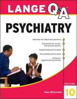 Lange Q&amp;a Psychiatry, 10th Edition 10th 9780071703451 Front Cover