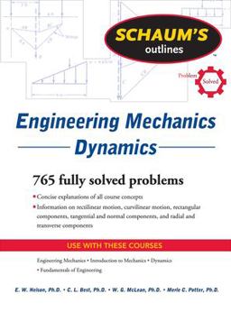 Schaum's Outline of Engineering Mechanics Dynamics 6th 9780071713603 Front Cover