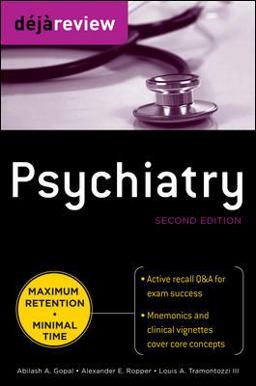 Deja Review Psychiatry, 2nd Edition 2nd 9780071715164 Front Cover