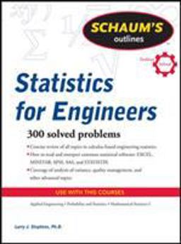 Schaum's Outline of Statistics for Engineers  9780071736466 Front Cover