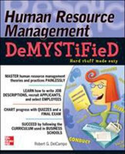 Human Resource Management DeMYSTiFieD 1st 2010 9780071737241 Front Cover