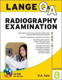 Lange Q&amp;A Radiography Examination, Eighth Edition 8th 9780071739252 Front Cover