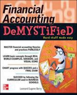 Financial Accounting DeMYSTiFieD  9780071741026 Front Cover